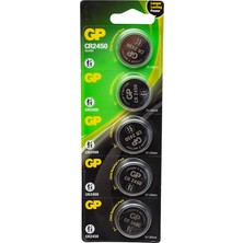 Gp CR2450 3V Lityum Pil 5li Paket (4767) - ARS2843-9757