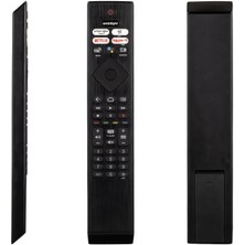 Ses Komutsuz Phılıps Ph-V4 Netflıx-Rakuten Tv-Prıme Vıdeo Tuşlu LCD LED Tv Kumanda  - ARS4072-7247