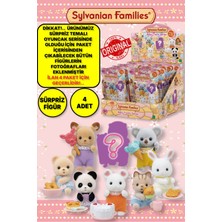 Toyfest Sylvanian Families Tatlı Atıştırmalıklar Temalı Sürpriz Mini Bebek - 5 cm - 4 Adet