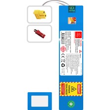 Robogil Citymate Gold 350 36v 15,6ah 10s6p Uyumlu Scooter Pil Paketi / Bataryası Cıt.01.10s6p.26 Xt60 Jst