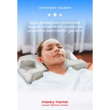 Visco Ortopedık Boyun Yastığı,cilt dostu güzellik yastığı 62*38*10 cm
