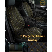 Galaxy Oto Koltuk Minderi 7 Parça Terletmez Kumaş