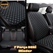 Galaxy Oto Koltuk Minderi 7 Parça Deri