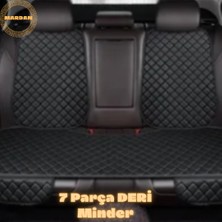 Galaxy Oto Koltuk Minderi 7 Parça Deri