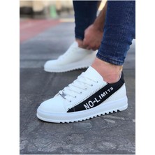 Kömen WG027 Beyaz Siyah No Limit Erkek Casual Ayakkabı
