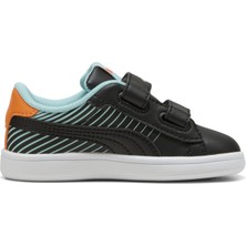 Puma Siyah Bebek Yürüyüş Ayakkabısı 40065802-PUMA Smash 3.0 Poised 2 Ra