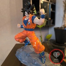 Afeelly Store Dragon Ball Z Goku Figürü - Koleksiyonluk Heykel Büyük Boy 26 cm