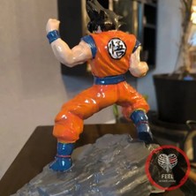 Afeelly Store Dragon Ball Z Goku Figürü - Koleksiyonluk Heykel Büyük Boy 26 cm