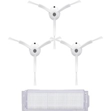 Roborge Xiaomi Vacuum Mop 2 Pro Süpürge Uyumlu 4'lü Yedek Parça Seti