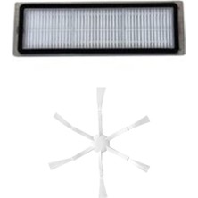 Roborge Xiaomi Vacuum Mop 2 Robot Süpürge Uyumlu 2'li Yedek Parça Seti