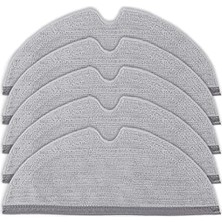 Roborge Roborock S6 Robot Süpürge 5'li Mop Bezi-Tam Yüzeyli