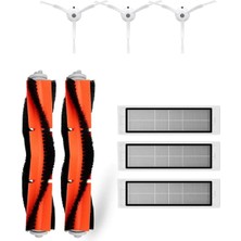 Roborge Xiaomi Vacuum Cleaner (Global) Robot Süpürge Uyumlu  8'li Yedek Parça Seti