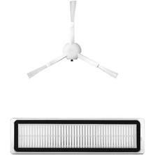 Roborge Dreame L10 Robot Süpürge Uyumlu 2'li Yedek Parça Seti