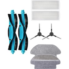 Roborge Viomi V2 Pro Robot Süpürge Uyumlu 8'li Yedek Parça Seti