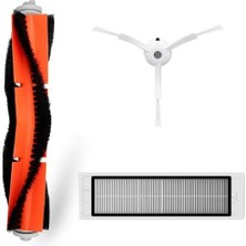 Roborge Xiaomi Vacuum Cleaner (Global)  Robot Süpürge Uyumlu 3'lü Yedek Parça Seti