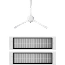 Roborge Xiaomi Trouver Lds Robot Süpürge Uyumlu 3'lü Yedek Parça Seti