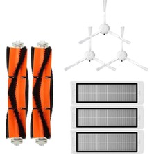 Roborge Xiaomi Trouver Lds Robot Süpürge Uyumlu 8'li Yedek Parça Seti