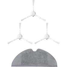 Roborge Xiaomi Trouver Lds Robot Süpürge Uyumlu 4'lü Yedek Parça Seti