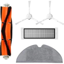 Roborge Xiaomi Vacuum Mop 2 Robot Süpürge Uyumlu 5'li Yedek Parça Seti