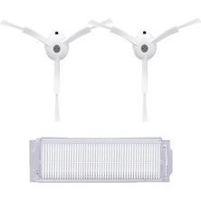 Roborge Xiaomi Vacuum Mop 2 Pro Süpürge Uyumlu 3'lü Yedek Parça Seti