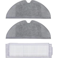 Roborge Xiaomi Vacuum Mop 2 Pro Süpürge Uyumlu 3'lü Yedek Parça Seti