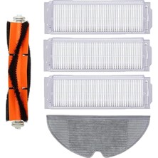 Roborge Xiaomi Vacuum Mop 2 Pro Süpürge Uyumlu 5'li Yedek Parça Seti