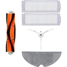 Roborge Xiaomi Vacuum Mop 2 Pro Süpürge Uyumlu 5'li Yedek Parça Seti