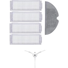 Roborge Xiaomi Vacuum Mop 2 Pro Süpürge Uyumlu 6'lı Yedek Parça Seti