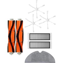 Roborge Xiaomi Vacuum Mop 2 Robot Süpürge Uyumlu 8'li Yedek Parça Seti