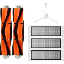 Roborge Xiaomi Vacuum Mop 1c Robot Süpürge Uyumlu 6'lı Yedek Parça Seti