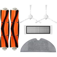 Roborge Xiaomi Vacuum MOP1C Robot Süpürge Uyumlu 6'lı Yedek Parça Seti