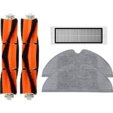 Roborge Xiaomi Vacuum Mop 1c Robot Süpürge Uyumlu 5'li Yedek Parça Seti