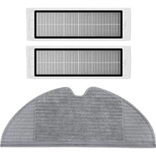 Roborge Xiaomi Vacuum Mop 1c Robot Süpürge Uyumlu 3'lü Yedek Parça Seti