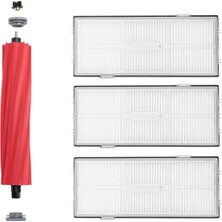 Roborge Roborock S7 Max V Robot Süpürge Uyumlu 4'lü Yedek Parça Seti