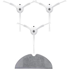 Roborge Xiaomi Vacuum Mop 2 Pro Süpürge Uyumlu 4'lü Yedek Parça Seti