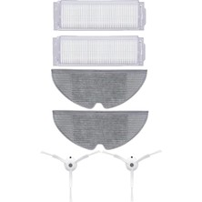 Roborge Xiaomi Vacuum Mop 2 Pro Süpürge Uyumlu 6'lı Yedek Parça Seti