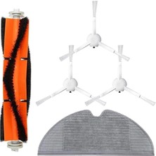 Roborge Xiaomi Vacuum Mop 1c Robot Süpürge Uyumlu 5'li Yedek Parça Seti