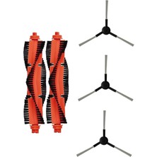 Roborge Xiaomi Mop Pro Robot Süpürge Uyumlu 5'li Yedek Parça Seti