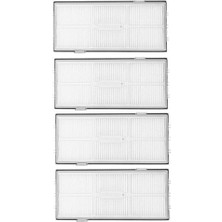 Roborge Roborock S7  Max V Robot Süpürge Uyumlu 4'lü Hepa Filtre Seti