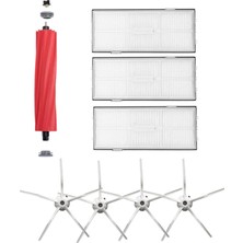 Roborge Roborock S7 Max V Robot Süpürge Uyumlu 8'li Yedek Parça Seti
