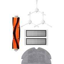 Roborge Xiaomi Vacuum Mop 2c Robot Süpürge Uyumlu 8'li Yedek Parça Seti