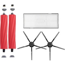 Roborge Roborock S7 Max V Robot Süpürge Uyumlu 5'li Yedek Parça Seti