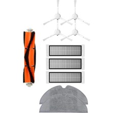 Roborge Xiaomi Vacuum Mop 2c Robot Süpürge Uyumlu 10'lu Yedek Parça Seti