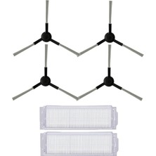 Roborge Xiaomi Mop P Robot Süpürge Uyumlu 6'lı Yedek Parça Seti