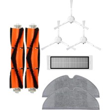 Roborge Xiaomi Vacuum Mop 2c Robot Süpürge Uyumlu 8'li Yedek Parça Seti