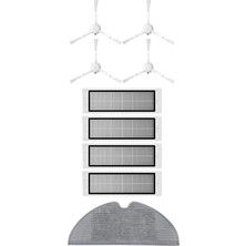 Roborge Xiaomi Vacuum Mop 2c Robot Süpürge Uyumlu 9'lu Yedek Parça Seti