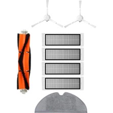 Roborge Xiaomi Vacuum Mop 2c Robot Süpürge Uyumlu 8'li Yedek Parça Seti