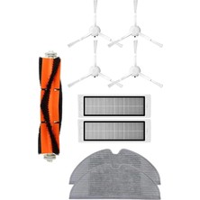 Roborge Dreame D9 Robot Süpürge Uyumlu 9'lu Yedek Parça Seti