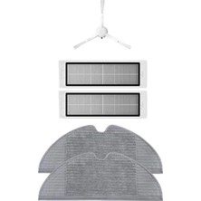 Roborge Dreame D9 Robot Süpürge Uyumlu 5'li Yedek Parça Seti