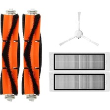 Roborge Dreame D9 Robot Süpürge Uyumlu 5'li Yedek Parça Seti